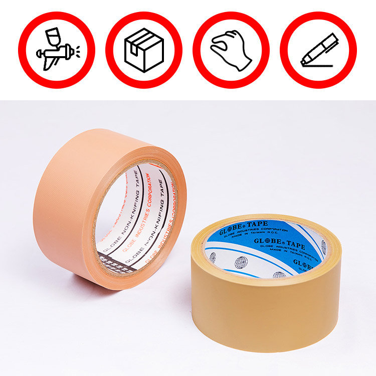 113A- 高黏着力 PVC 免刀布纹胶带 (手撕)