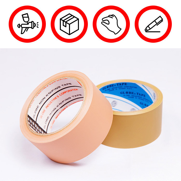 110-PVC 免刀布纹胶带 (手撕)