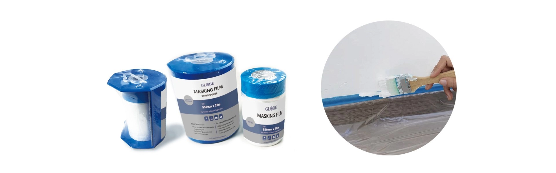 Globe Tape Protection Masking Film Product Image