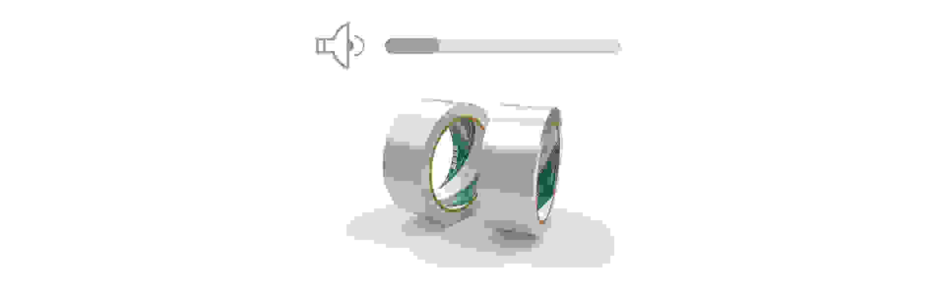 地球胶带 OPP 易展开 低噪音 透明 包装胶带 产品图