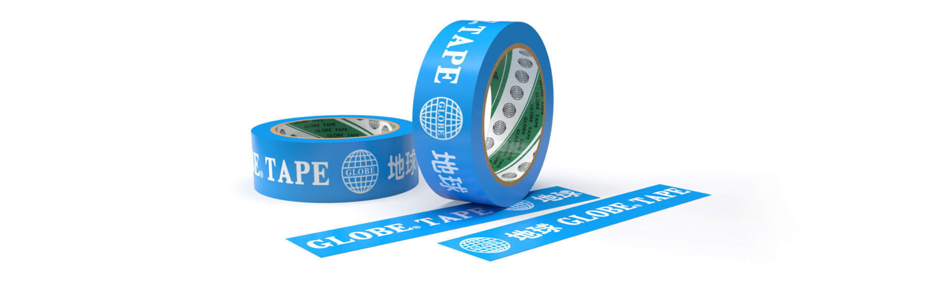 GLOBE TAPE OPP customized printed packaging tape product image